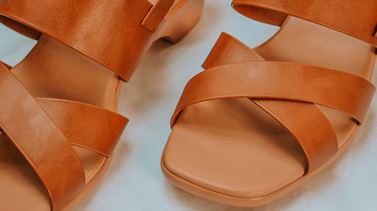 Sandales En Cuir