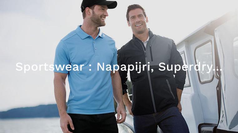 Sportswear : Napapijri, Superdry...