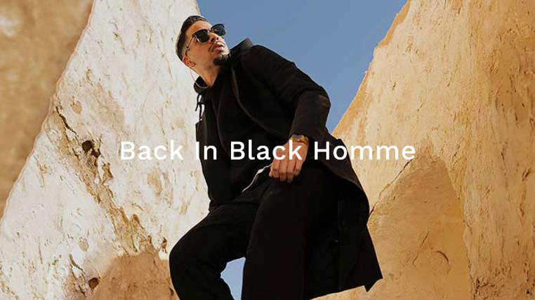Back in Black Homme