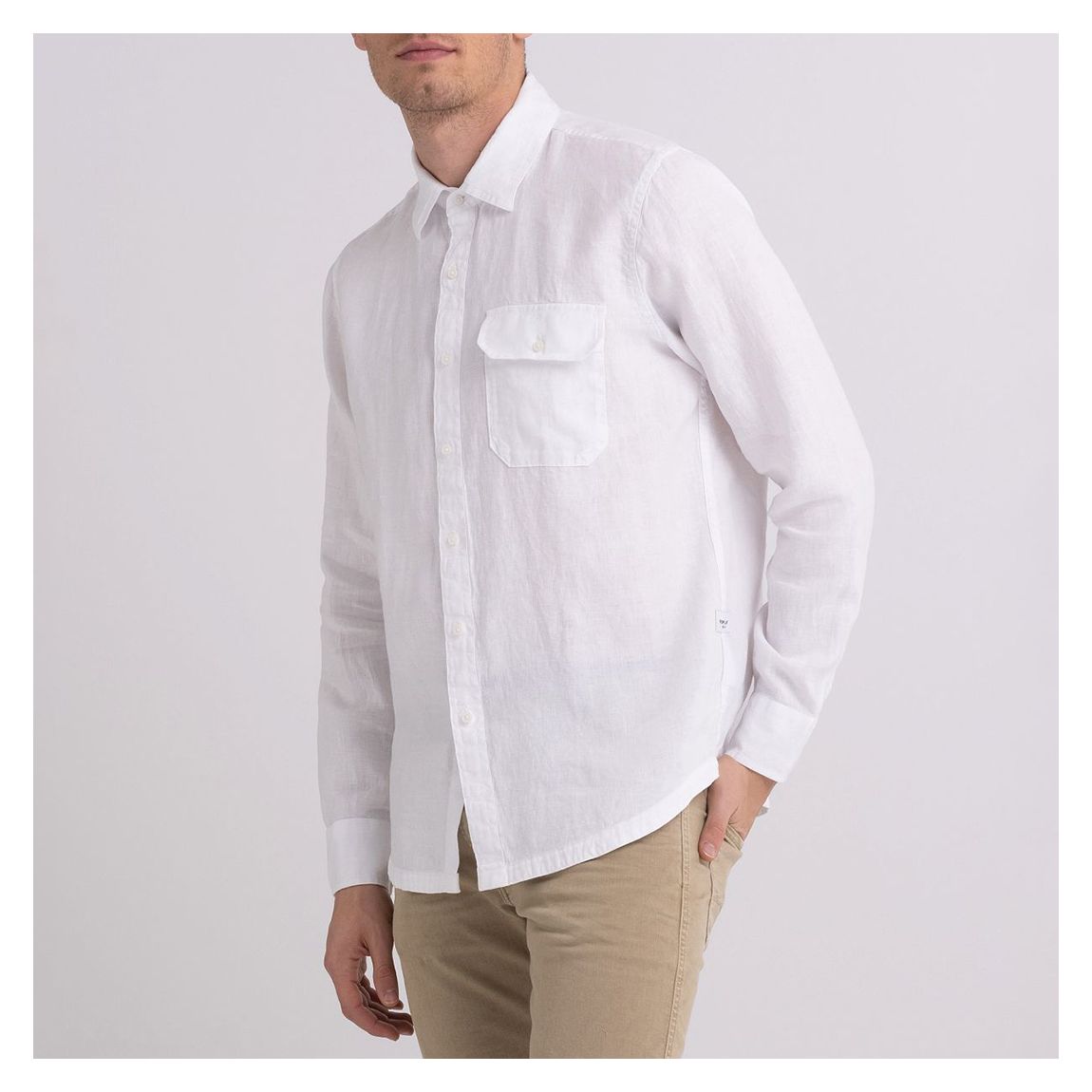 Chemise En Lin Blanc main product photo