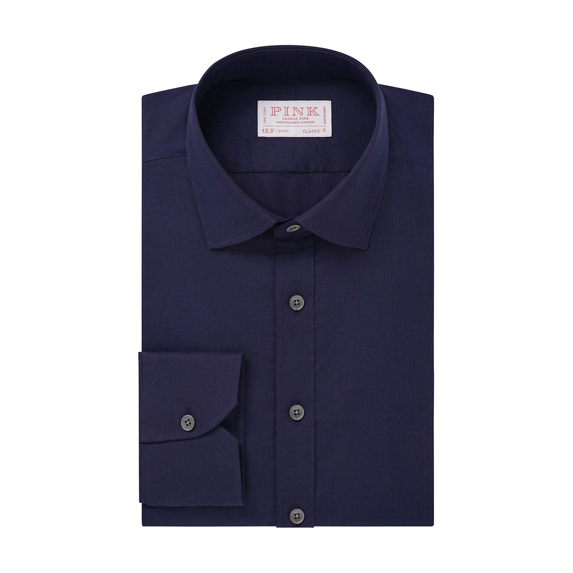 Chemise En Coton Flanelle De Coupe Classique, Bleu main product photo