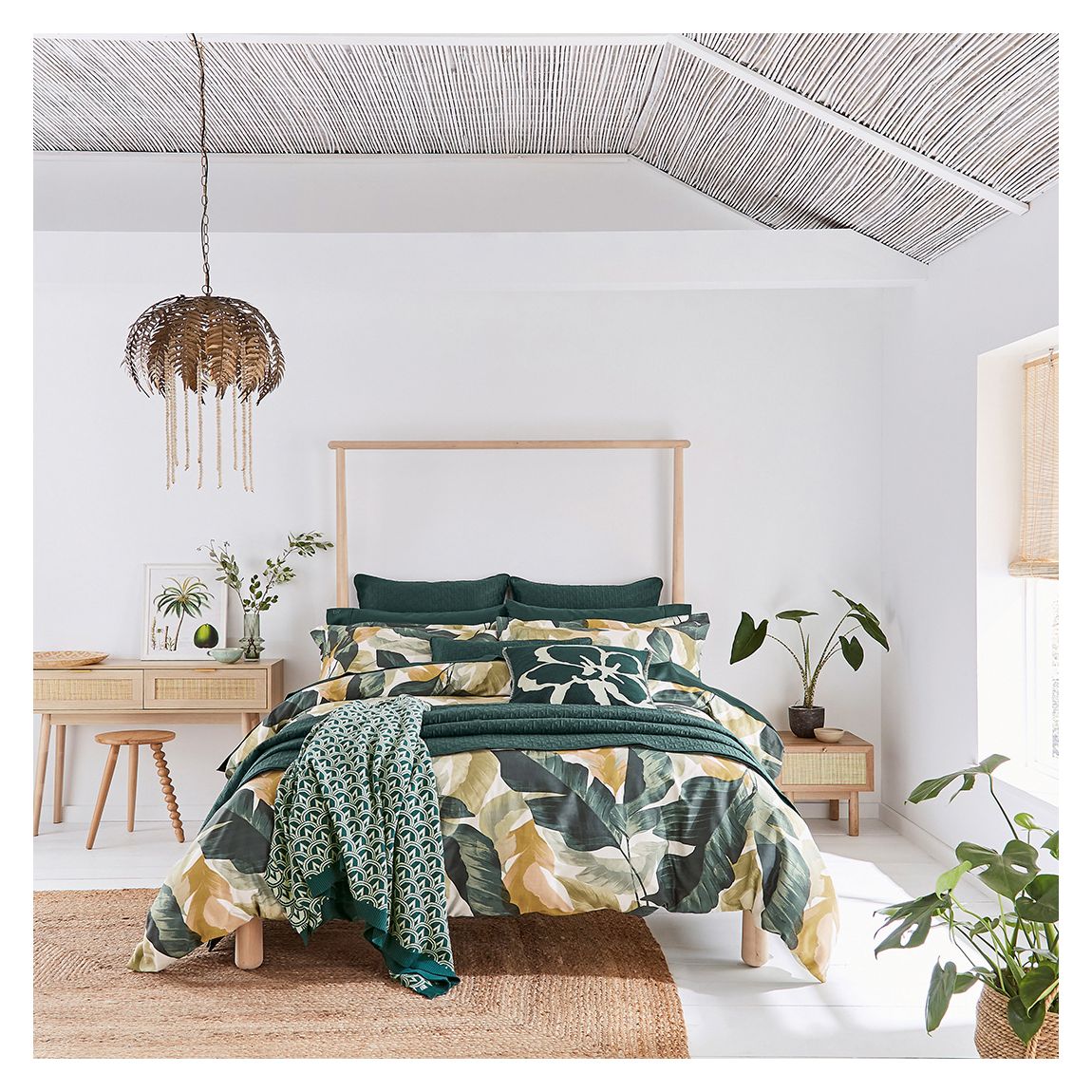 Ensemble De Housses De Couette King Urban Forager main product photo