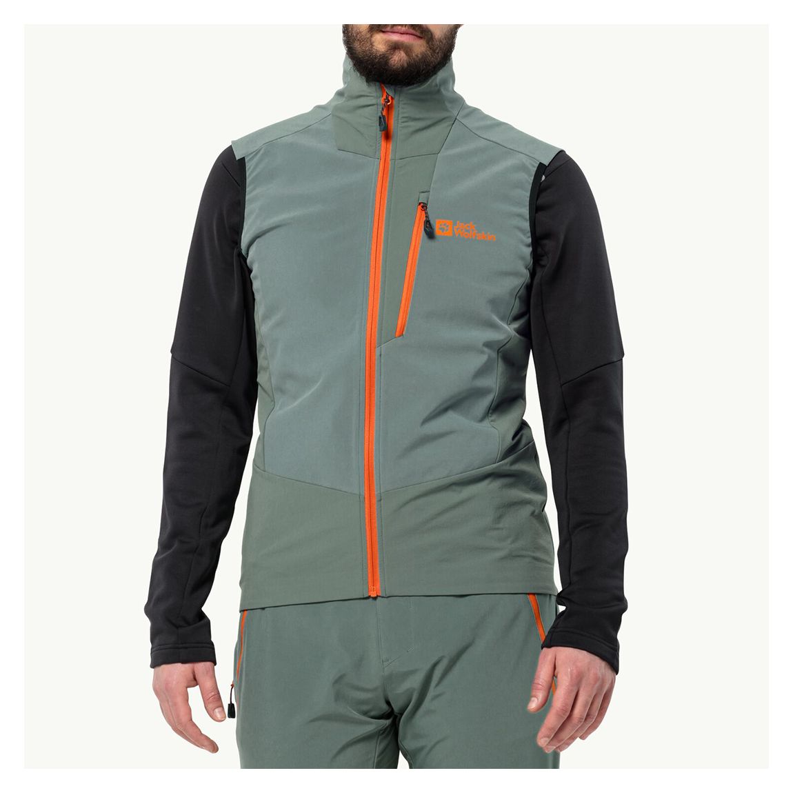 Gilet Alpspitze Vert Clair main product photo