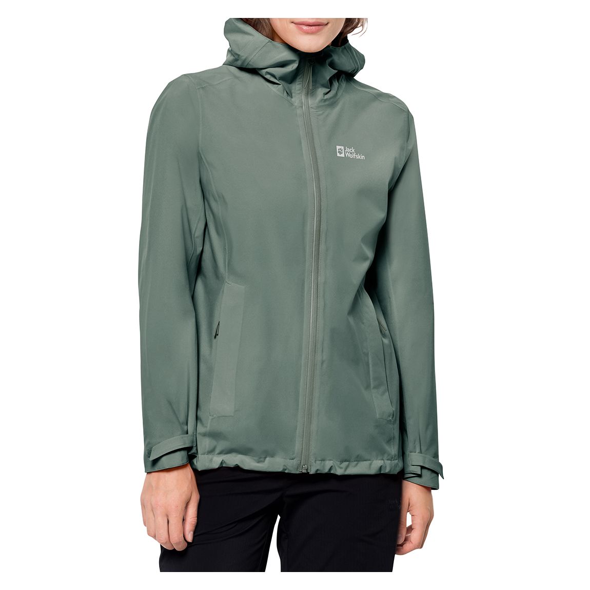 Manteau de pluie kaki Pack & Go Shell main product photo