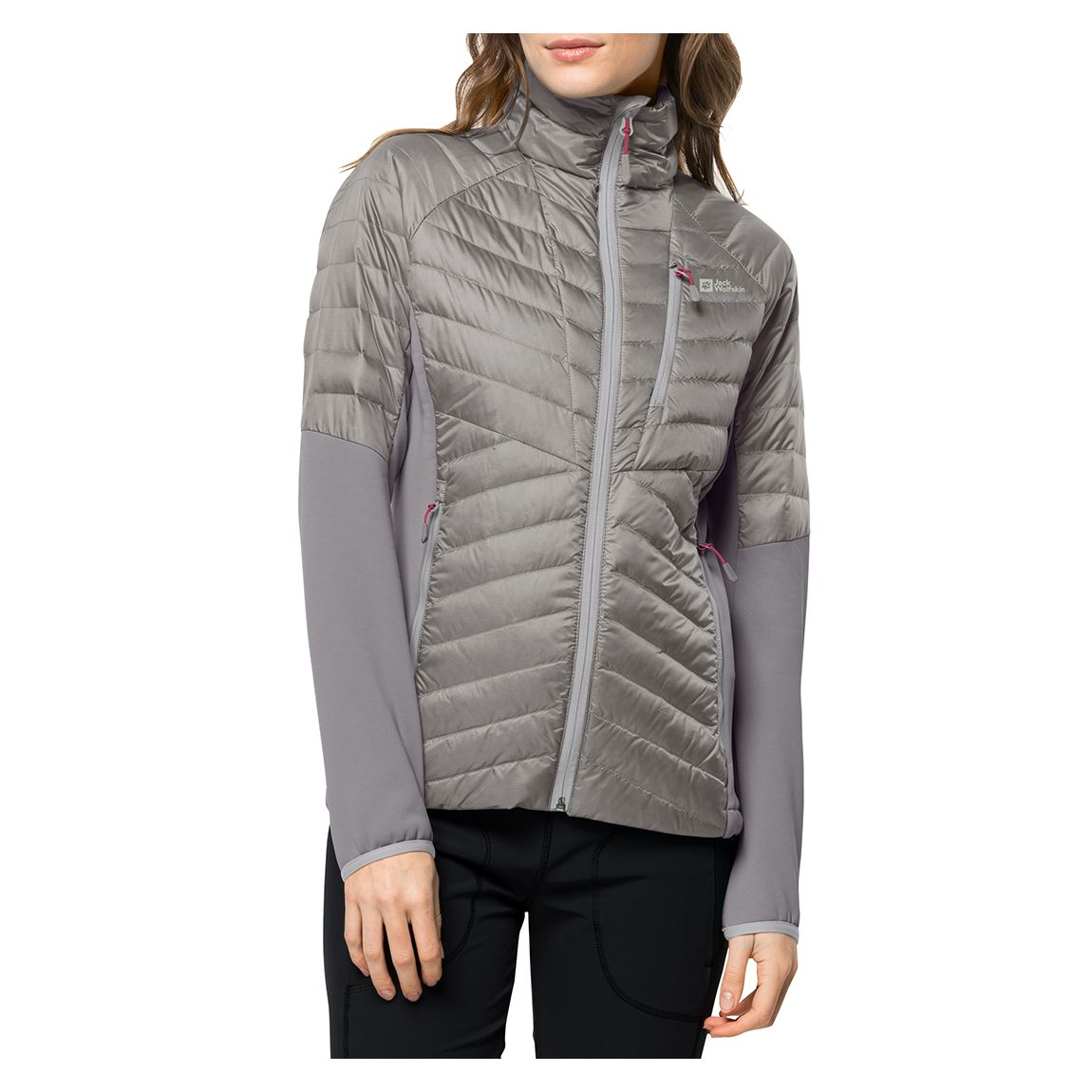 Veste hybride en duvet Nebelhorn gris main product photo