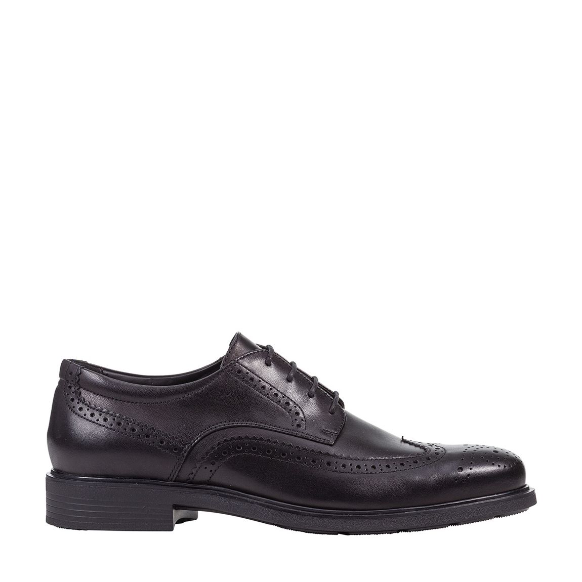Chaussures De Sport Dublin En Cuir Noir Pour Hommes main product photo