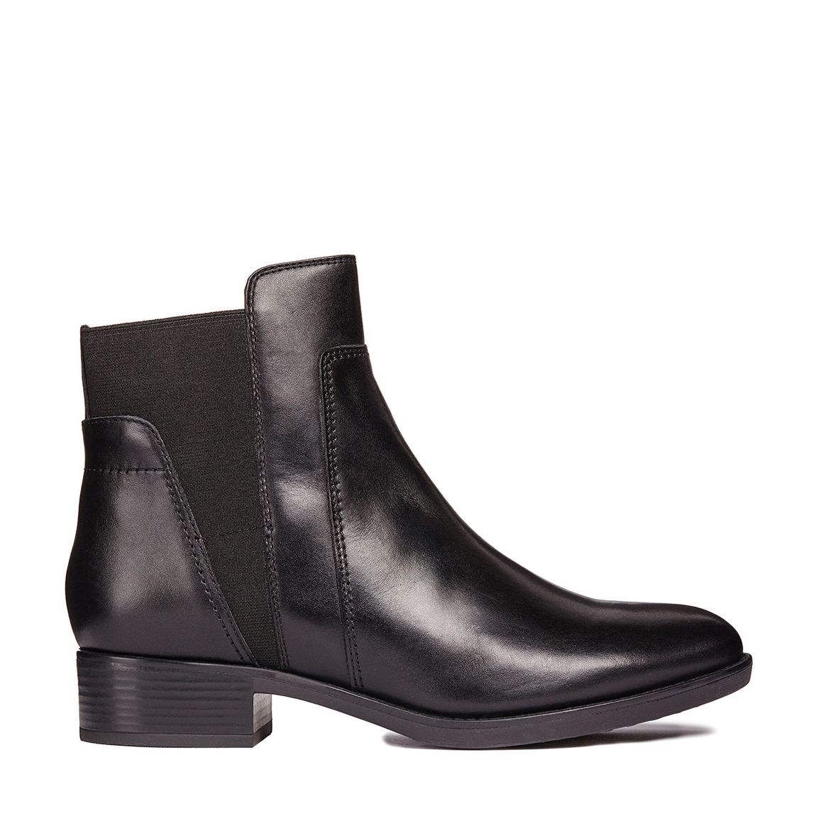Bottines Felicity En Cuir Noir Pour Femmes main product photo
