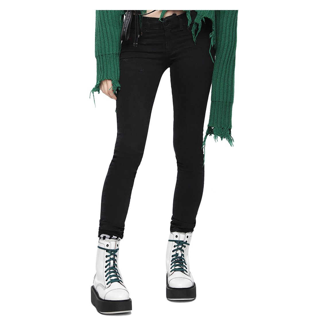 Jean Super Slim Stretch Livier-S Noir main product photo