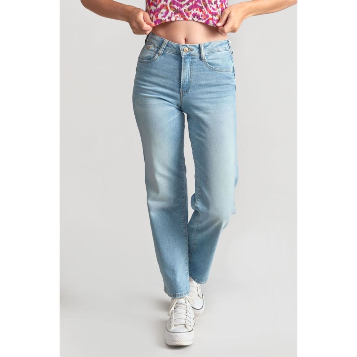 Jeans Regular, Droit Pulp Slim Taille Haute main product photo