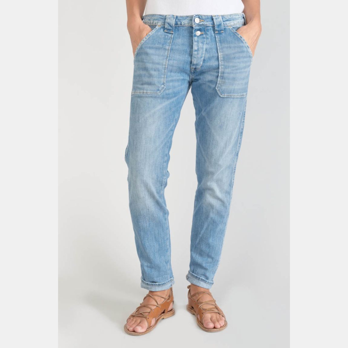 Jeans boyfit 200/43, 7/8ème main product photo