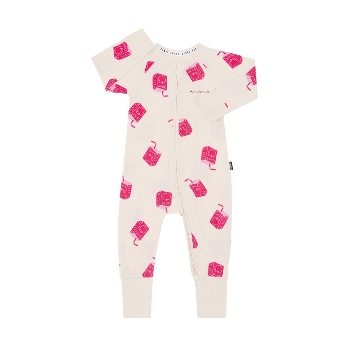 Combinaison Zippée En Coton Mélangé Nude Juice main product photo
