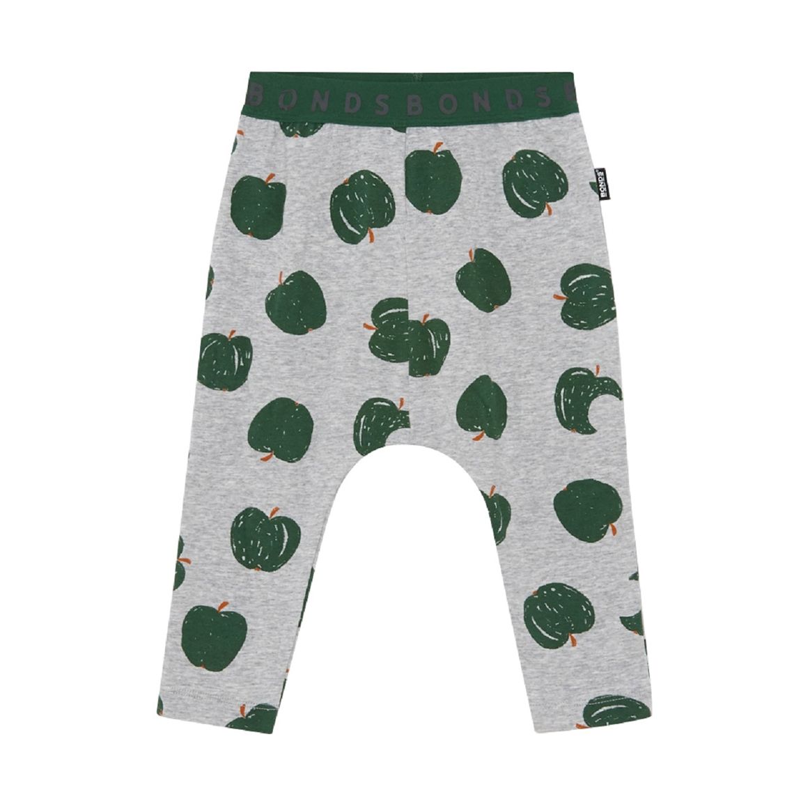 Legging En Coton Mélangé Vert Foncé Apple Roomies main product photo