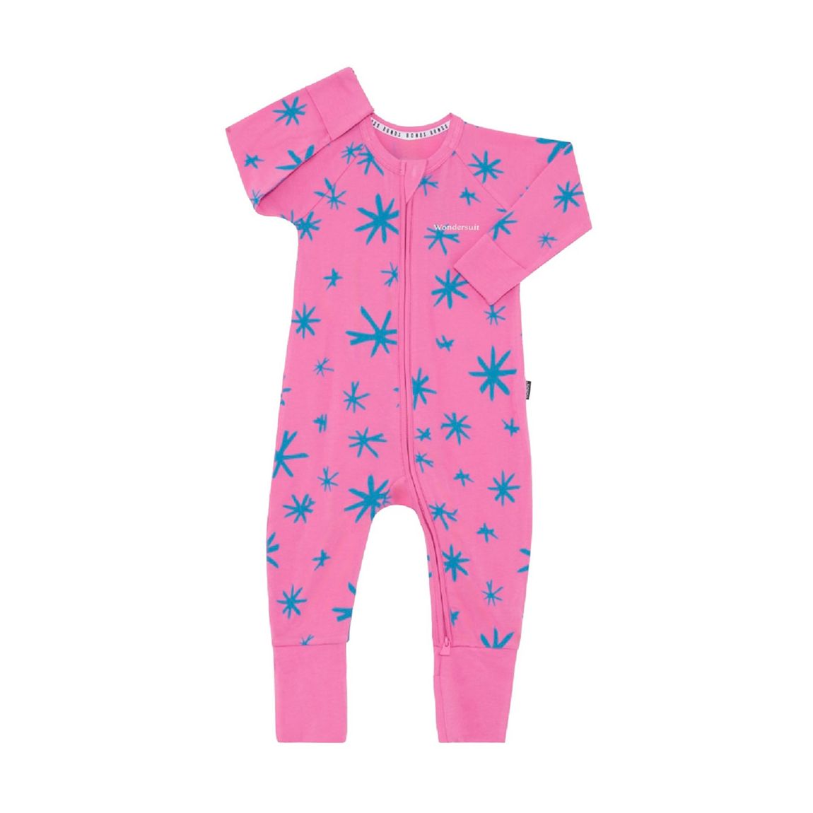 Combinaison Zippée Imprimée Rose main product photo