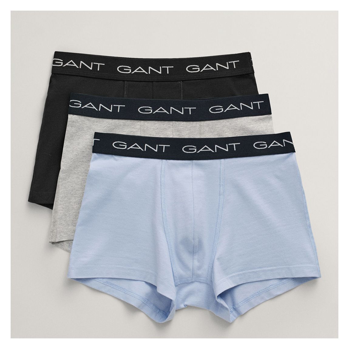 Boxer noir/gris/bleu 3-pack main product photo
