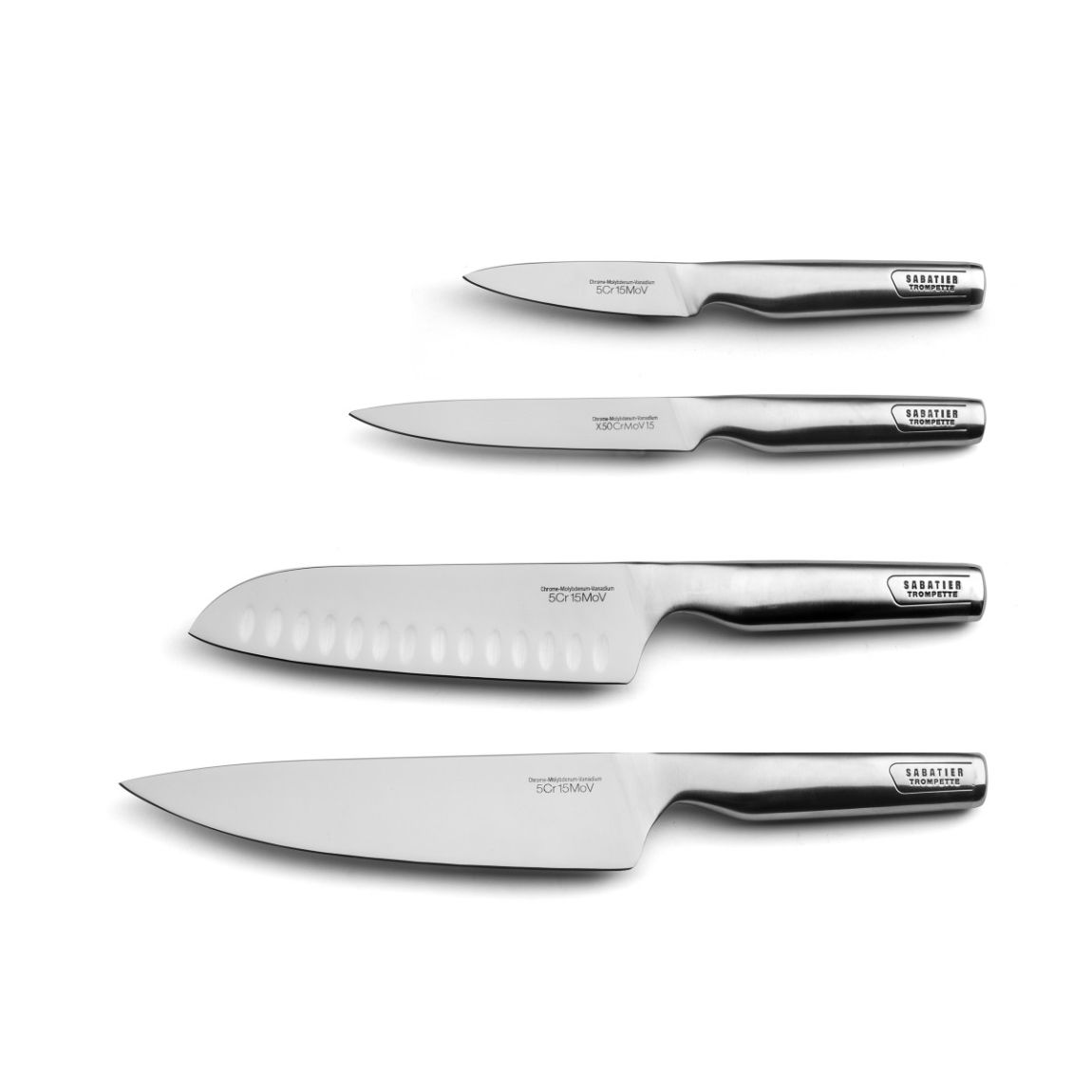 Asean - Set 4 couteaux de cuisine main product photo