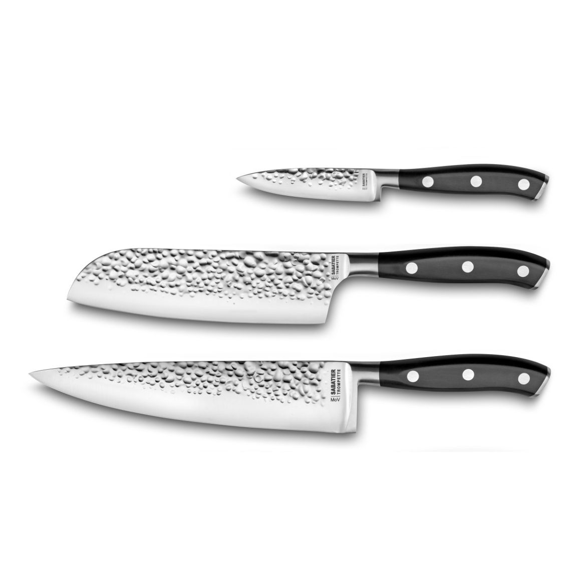 Carbon - Set de 3 couteaux de cuisine main product photo