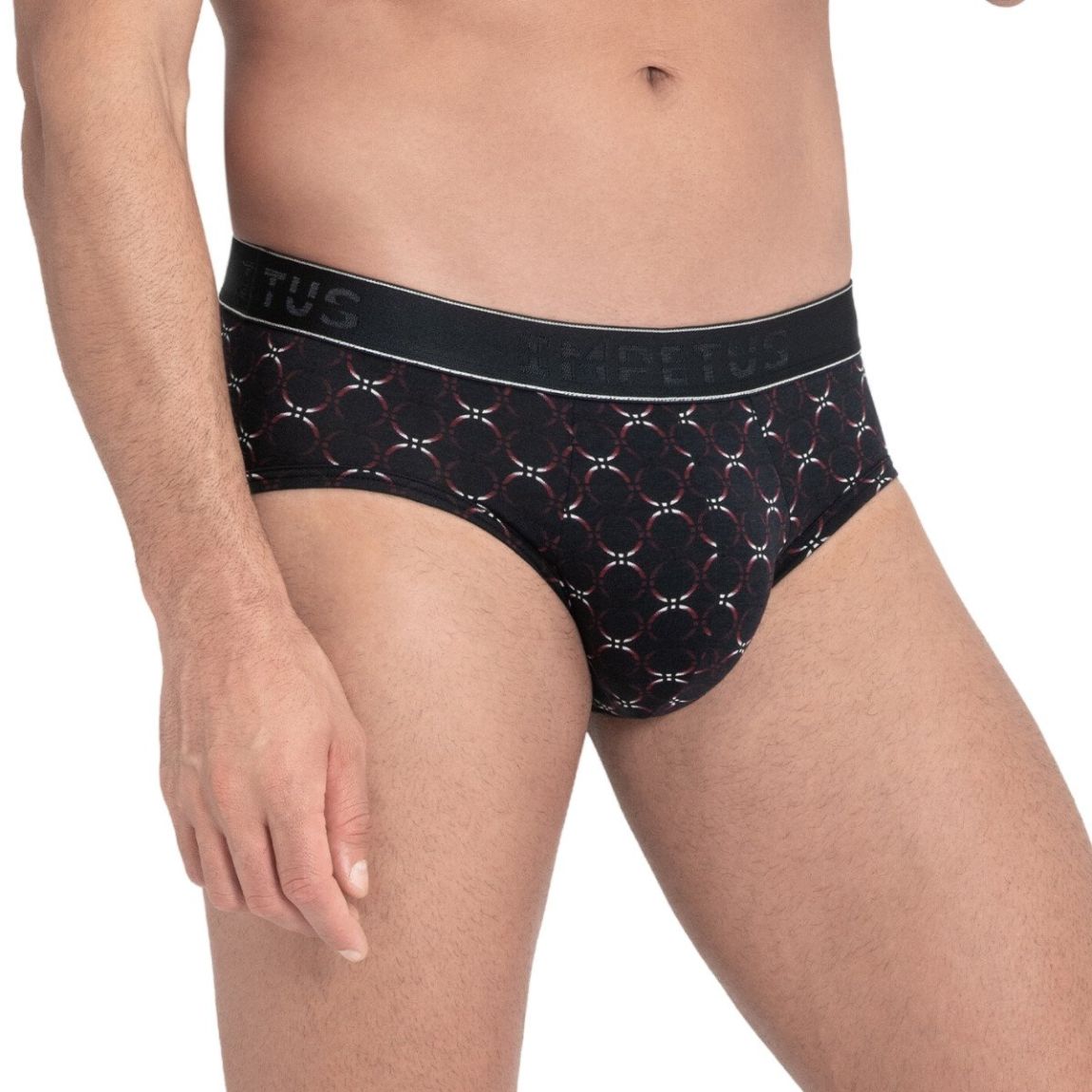 Impetus - Slip en lyocell et coton à motif de cercle Enso main product photo