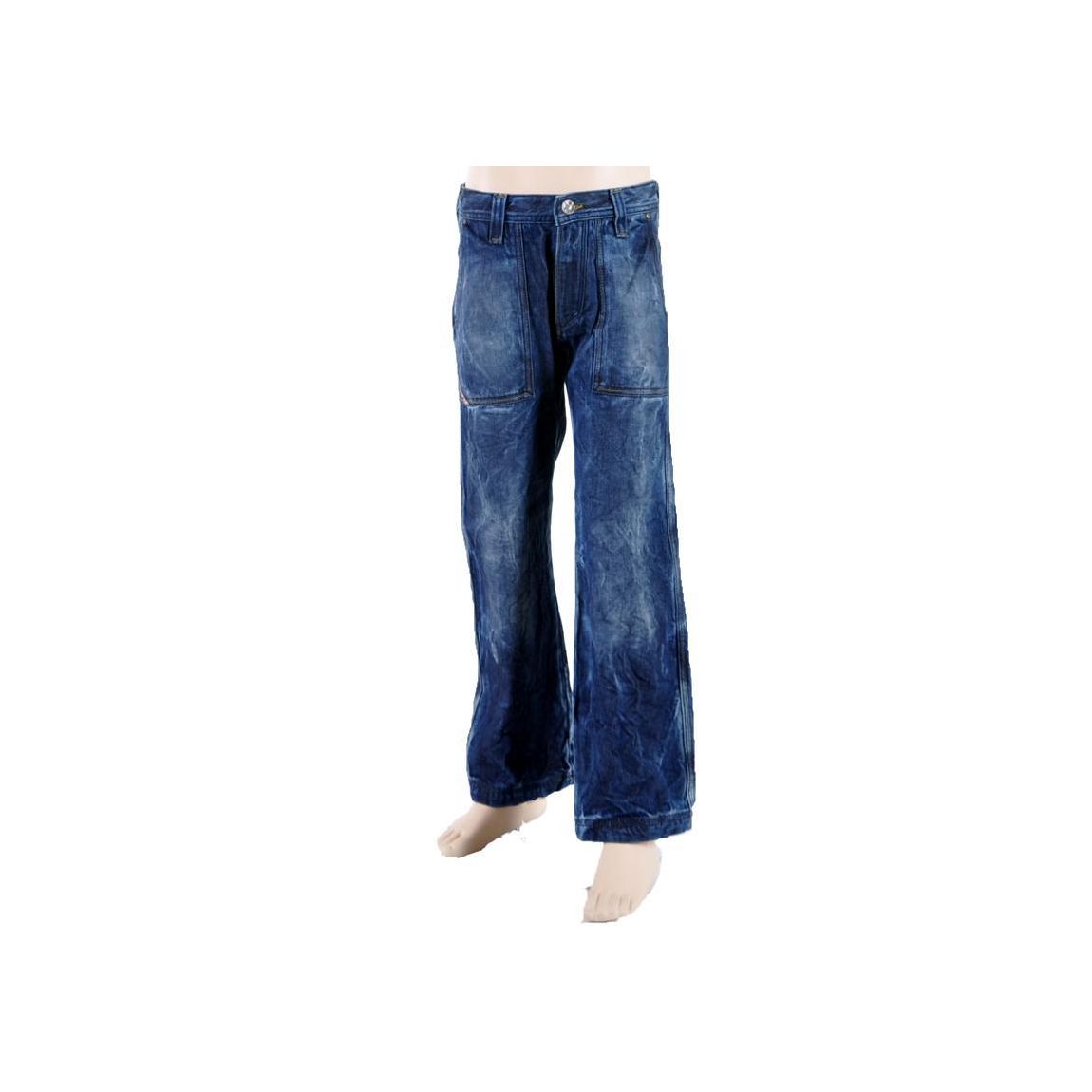 Jeans Enfant Payeo KXABS Bleu main product photo