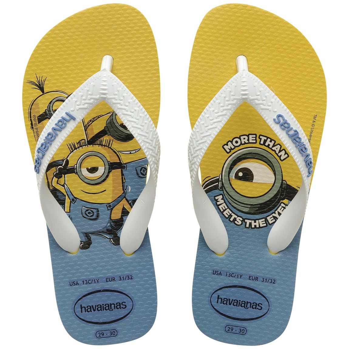 Tong Enfant Minions Yellow Citric/White main product photo