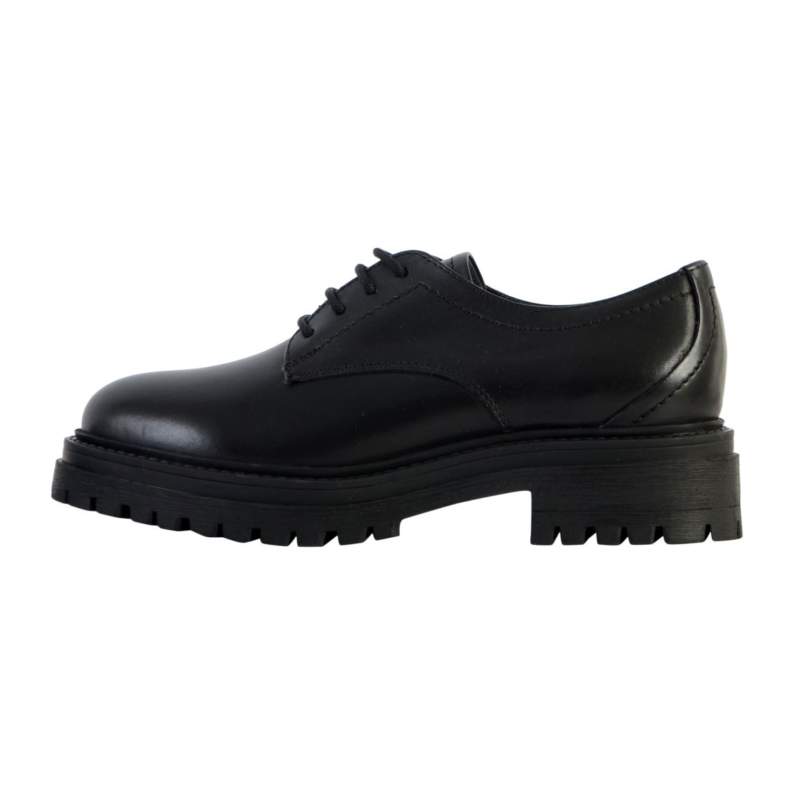 Derbie Cuir Iridea Noir main product photo