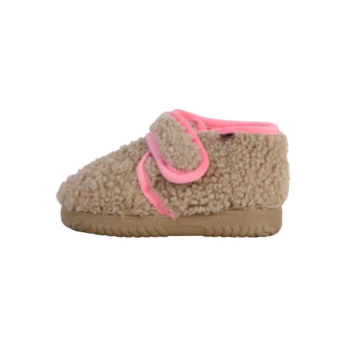 Chausson à Scratch Enfant Beige main product photo