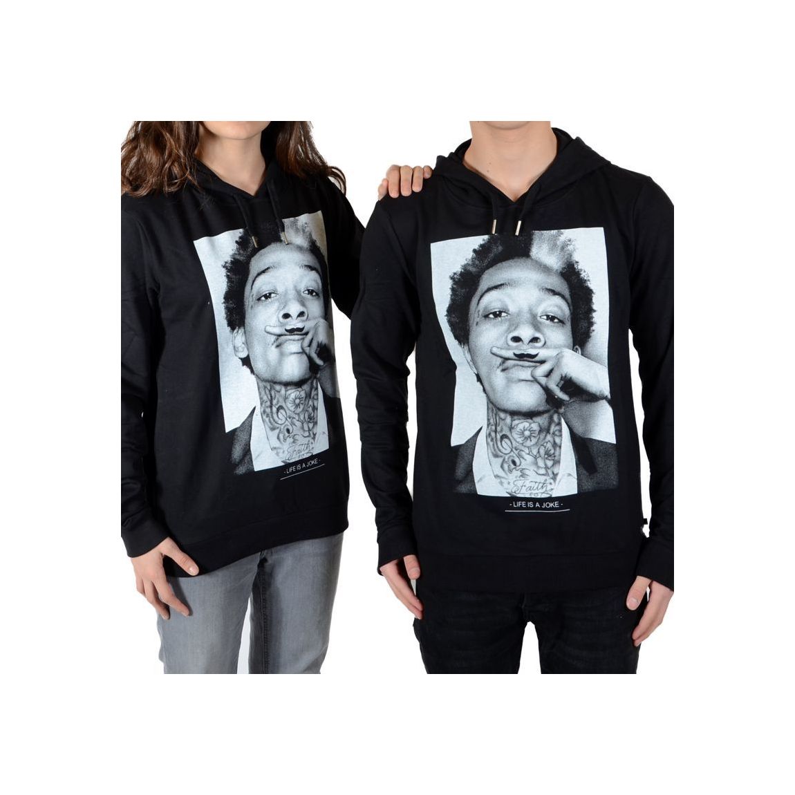 Sweat Wiz Mixte Wiz Khalifa Noir main product photo