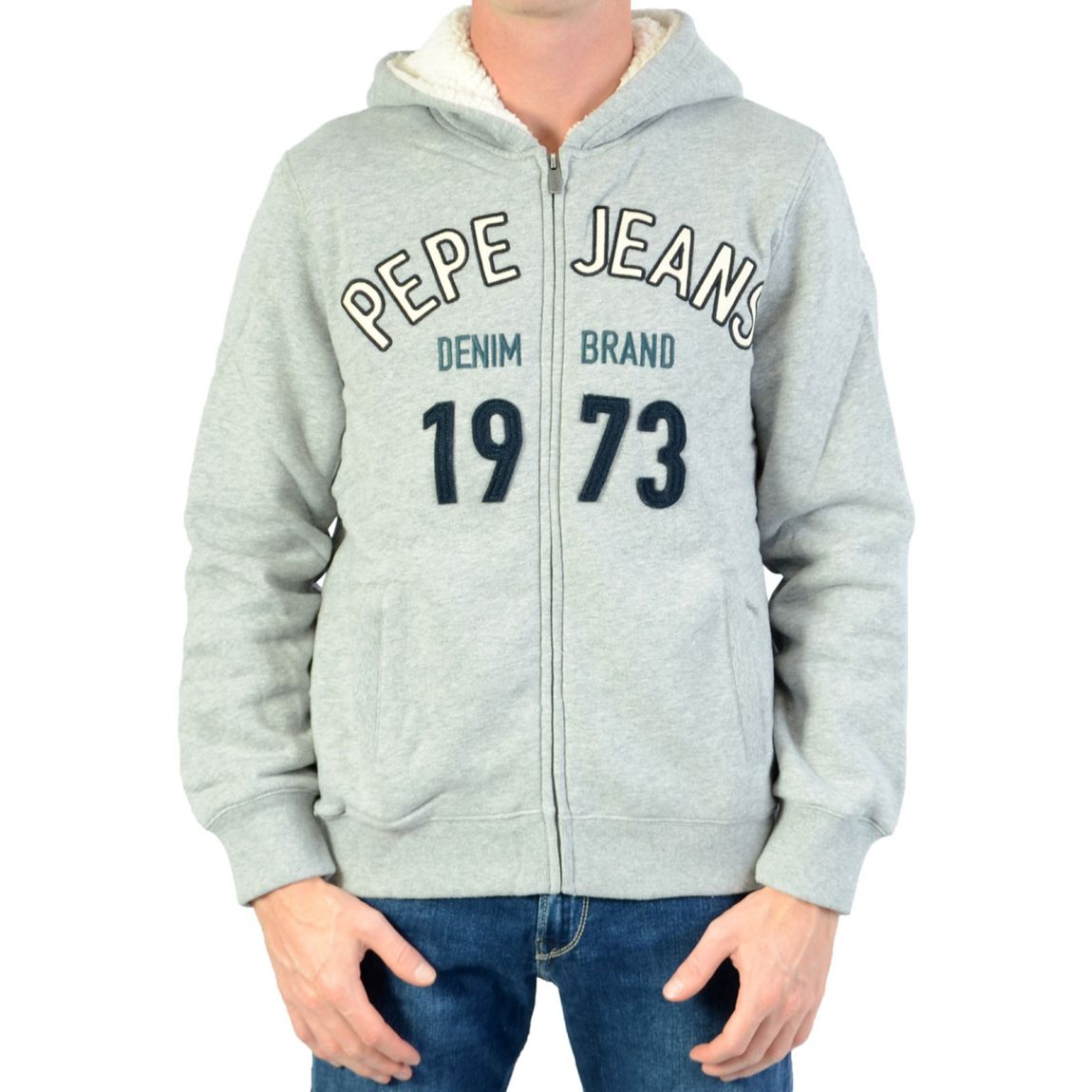 Sweat Capuche Enfant Unai Grey Marl main product photo