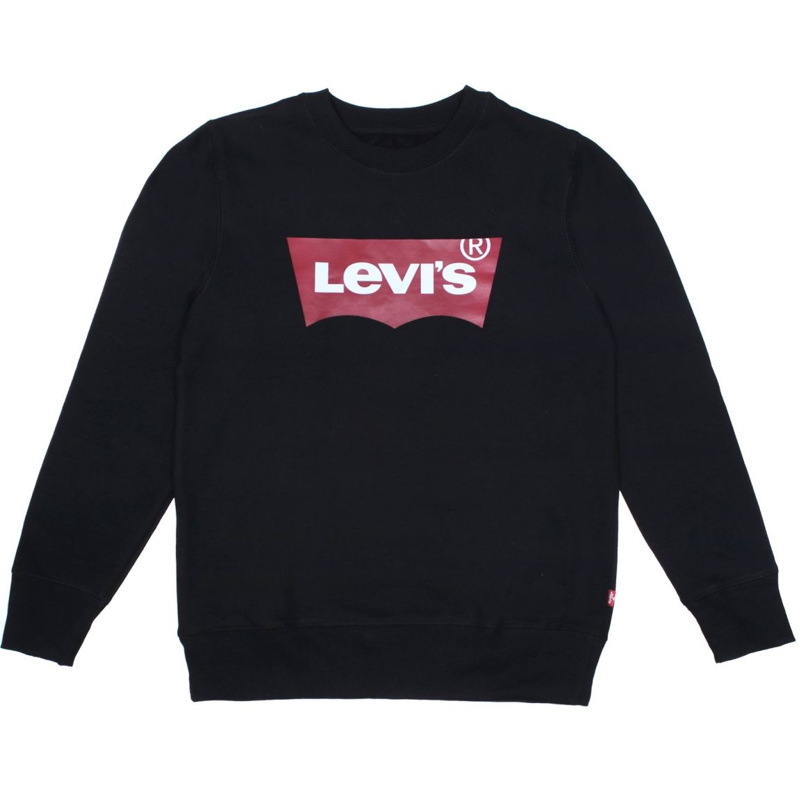 Sweat Levis Enfant LVB Batwing Crewneck Noir main product photo