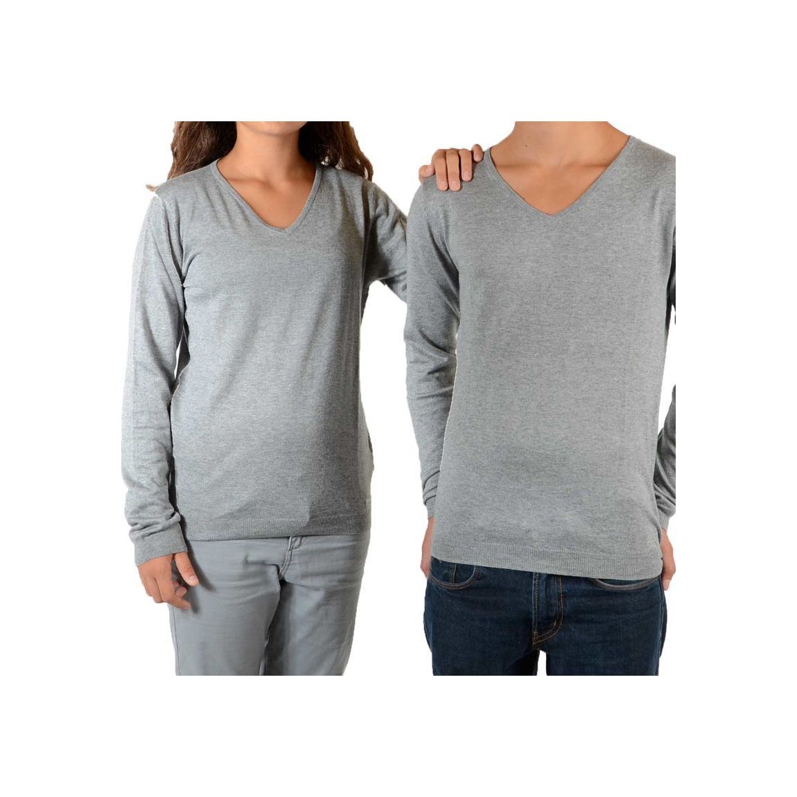 Pull Joke Mixte Gris main product photo