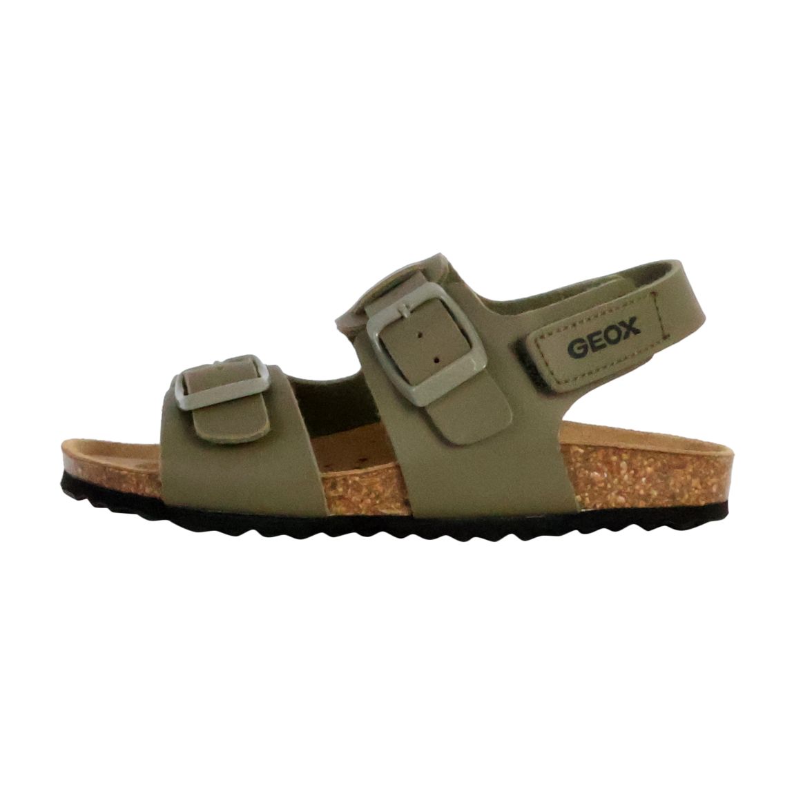 Sandales Cuir Enfant Gita Militaire main product photo