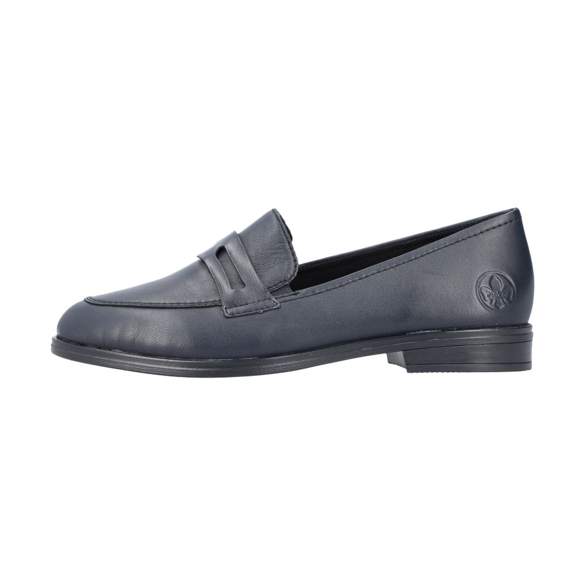 Mocassin Cuir Bogota Bleu main product photo