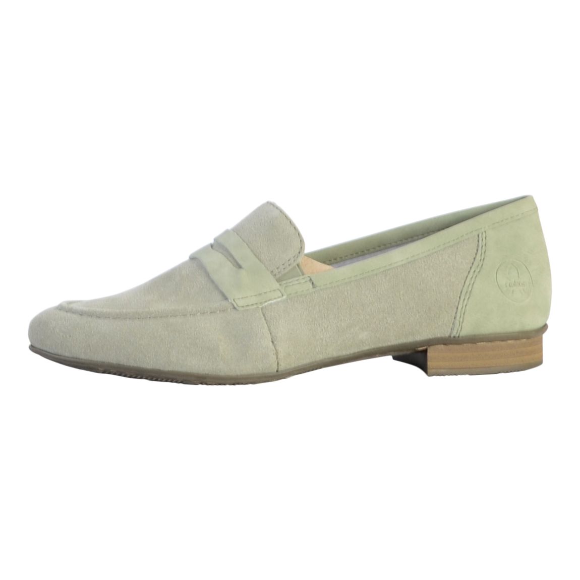 Mocassin Cuir Morelia Vert main product photo