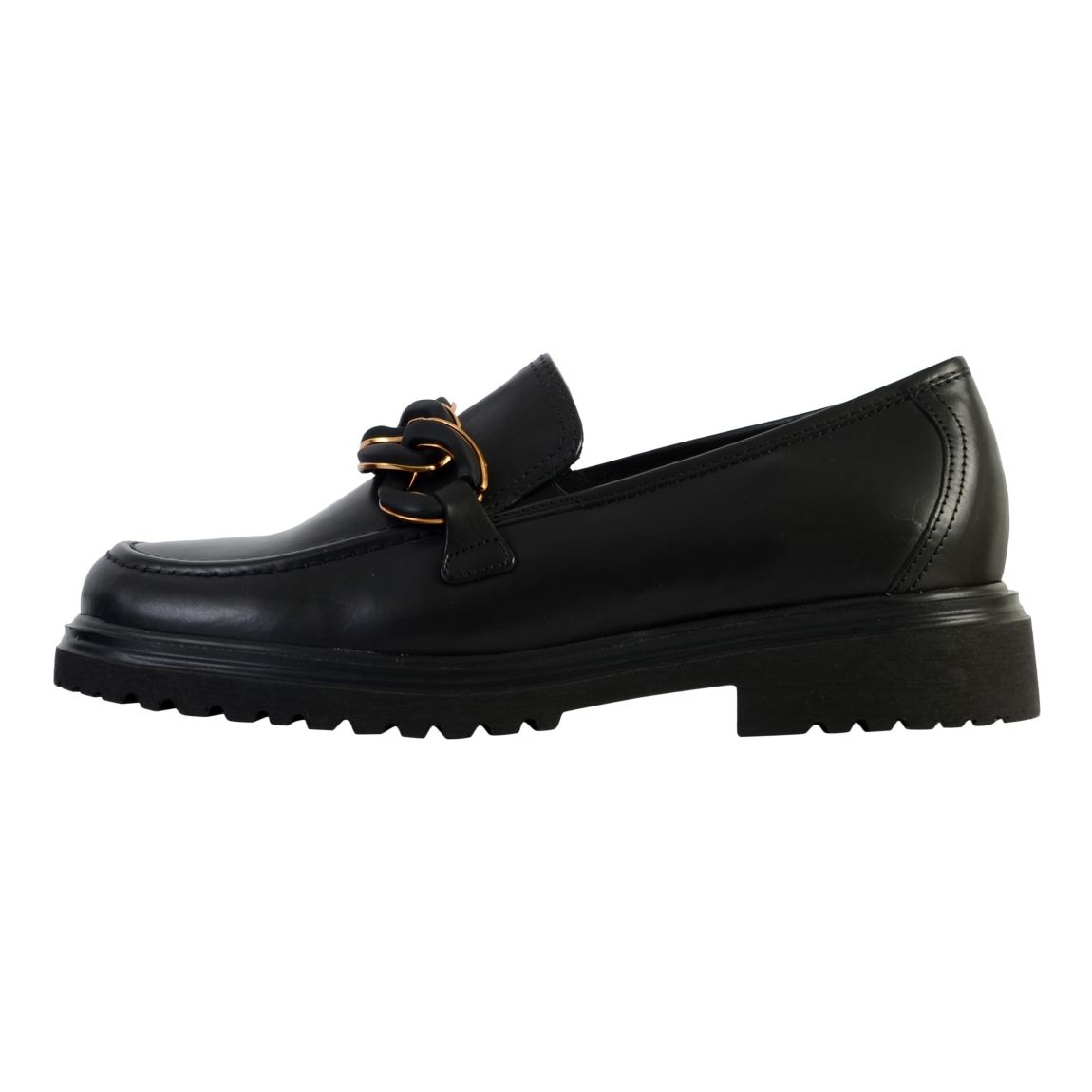 Derby Cuir Foulardcalf Noir main product photo