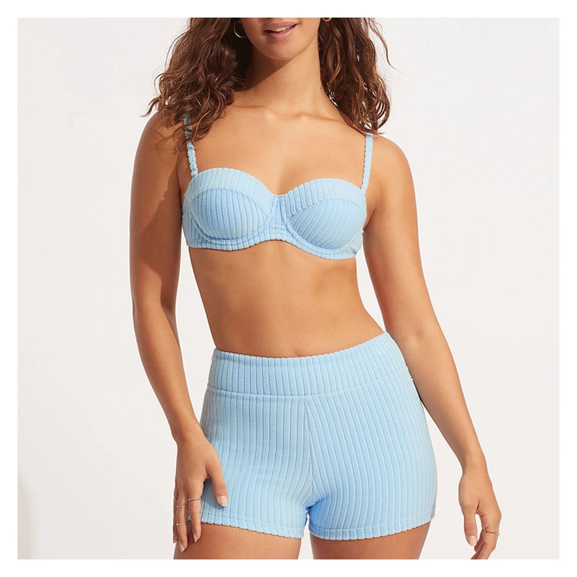 Soutien-Gorge Bustier Bleu Havane main product photo