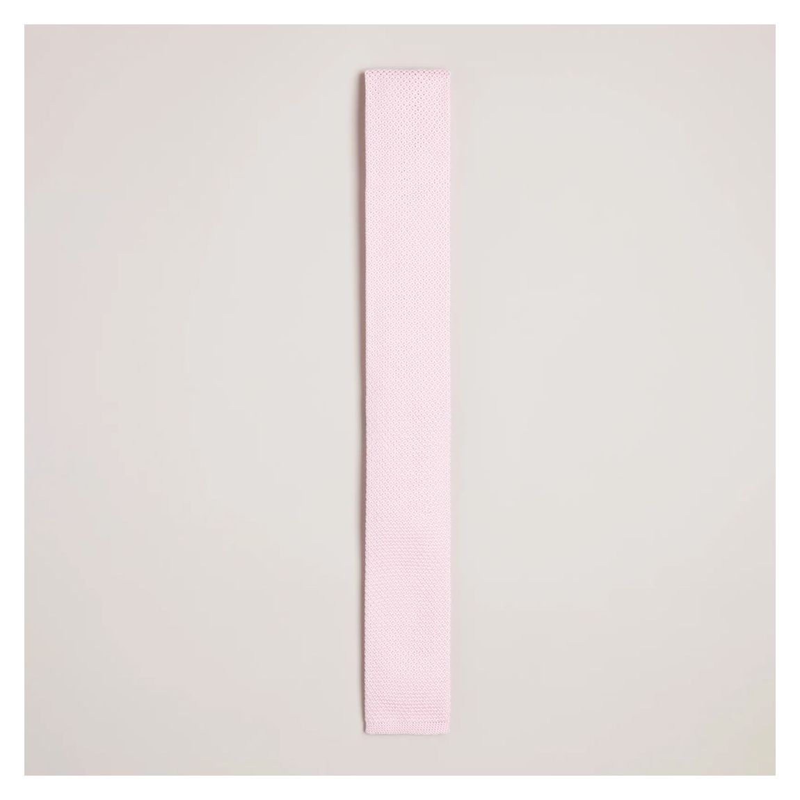 Cravate en maille Kallino rose foncé main product photo