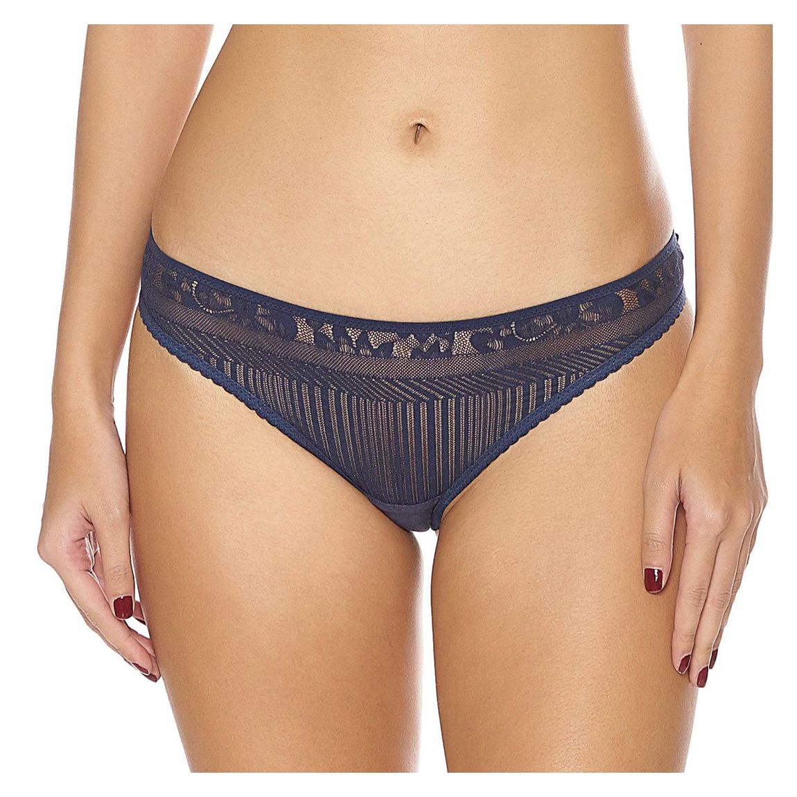 String en dentelle marine main product photo
