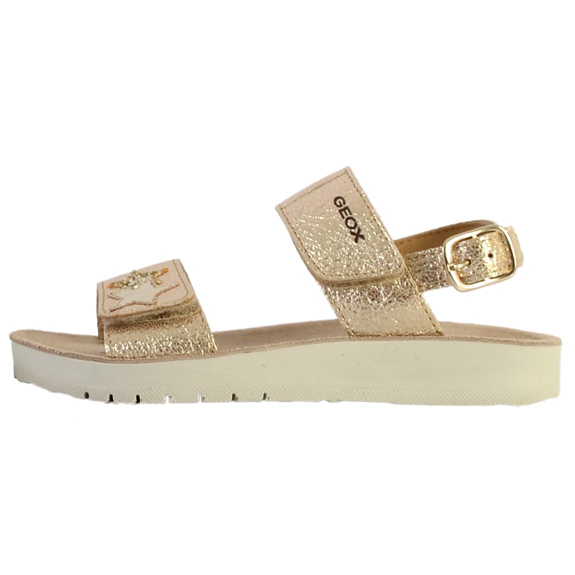 Sandale cuir enfant Costarei Or main product photo