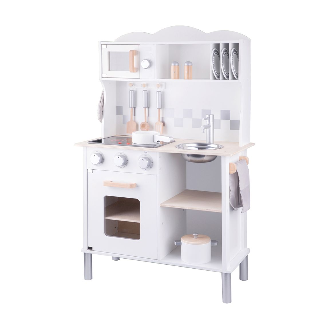 Kitchenette - Moderne - Cuisson Électrique - Blanc main product photo