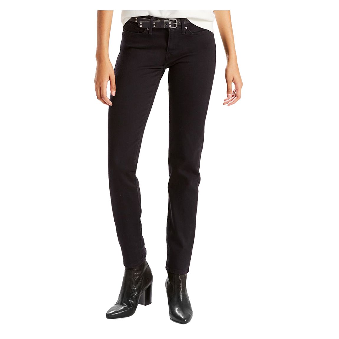 Black 712™ Stretch Slim Jeans main product photo