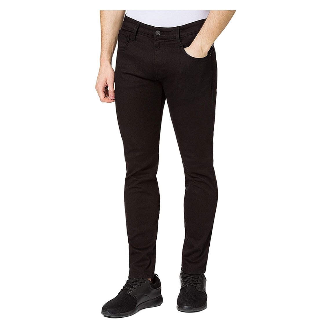 Jean Slim Stretch Noir Anbass main product photo