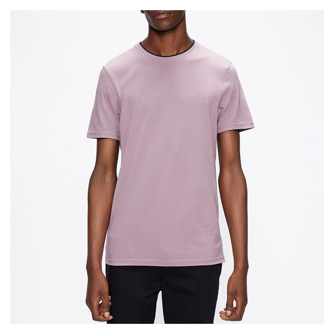T-Shirt En Coton Mélangé Helpa Rose main product photo