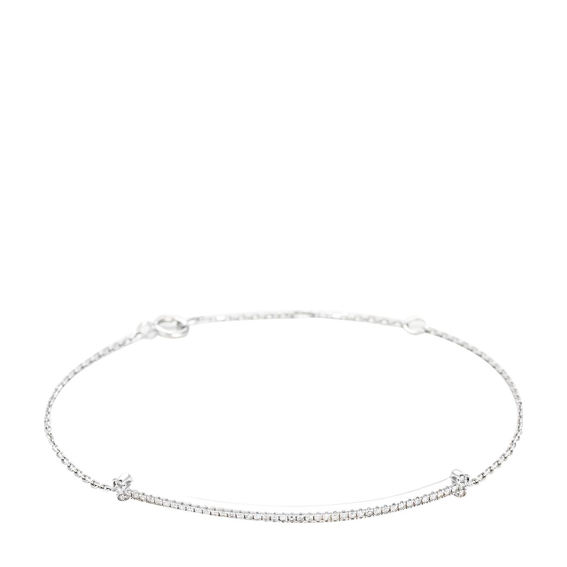 Bracelet En Argent Et Diamants main product photo