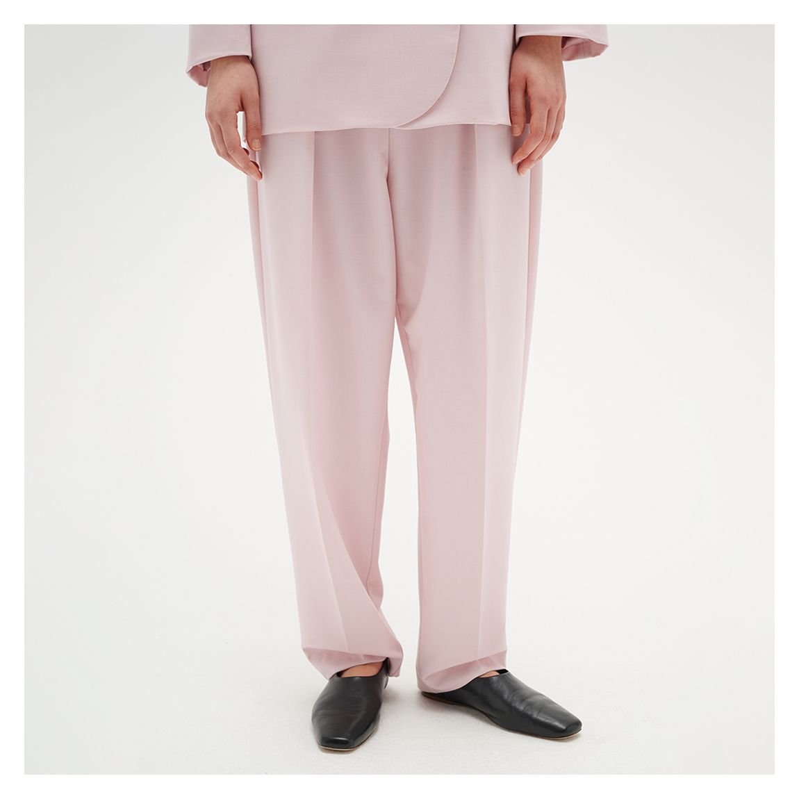 Pantalon De Tailleur Naxa Rose main product photo