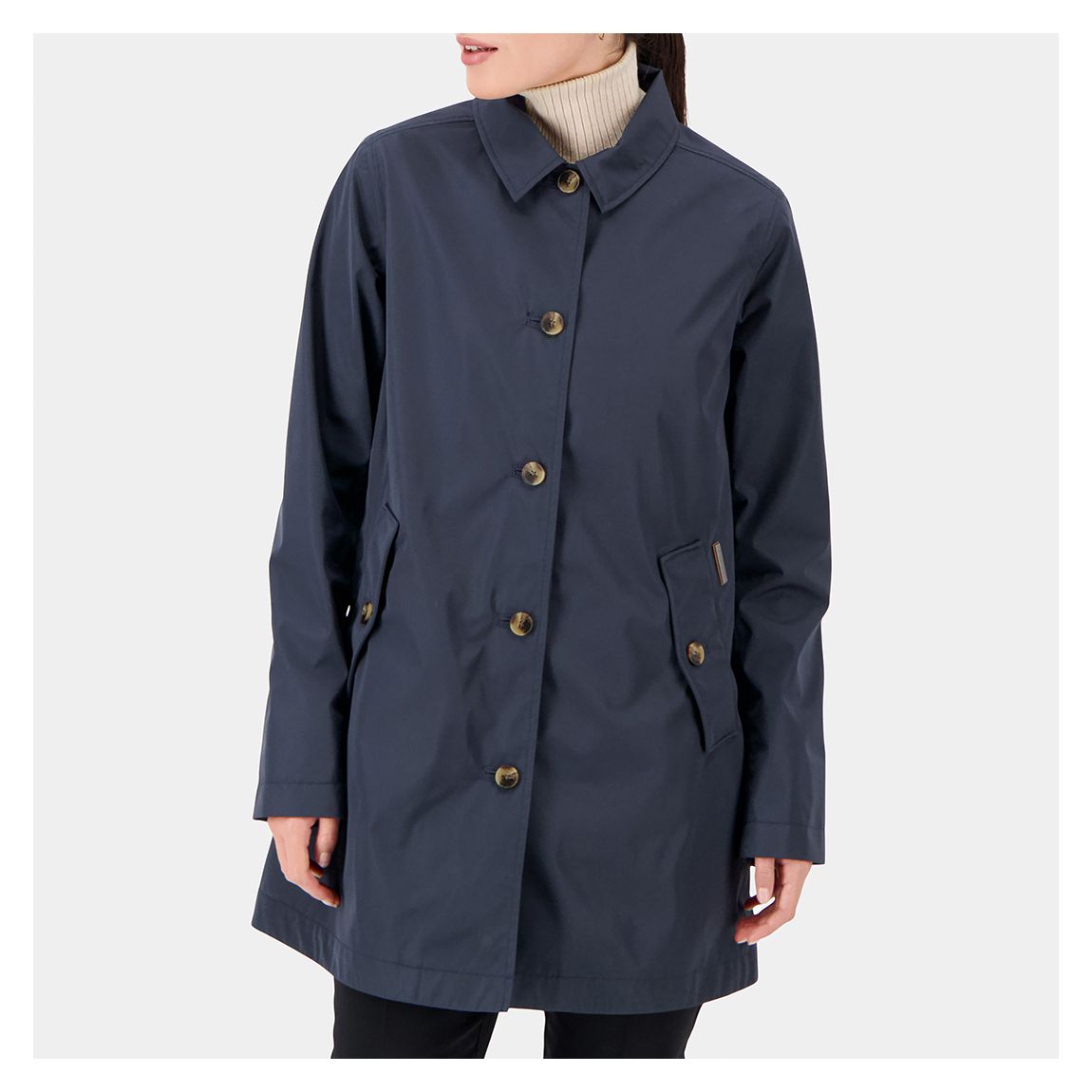 Manteau Vivianne Imperméable Marine main product photo