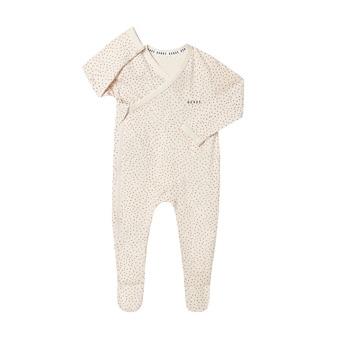 Monopièce Beige Newbies Zip main product photo