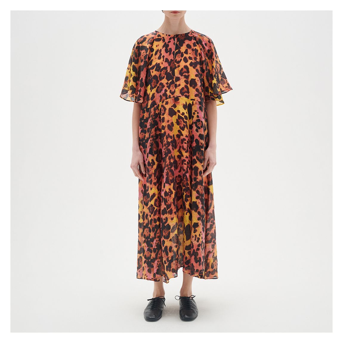 Robe Midi À Motif Trinitaire main product photo