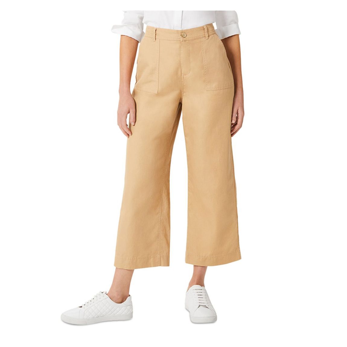 Camel Dora Crop Lin Pantalon main product photo