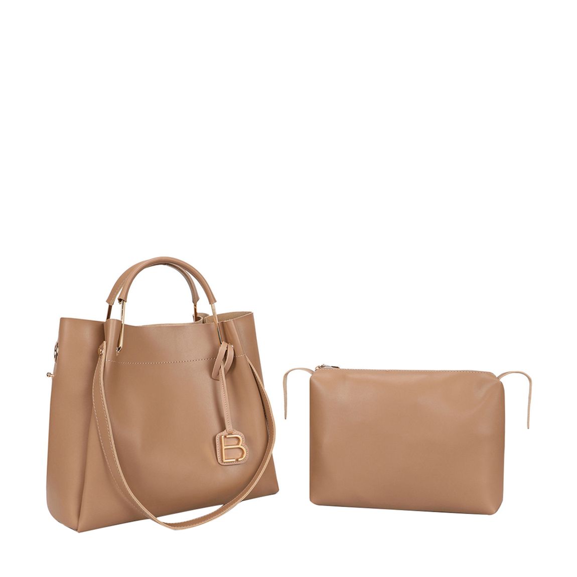 Sac À Bandoulière Camel main product photo