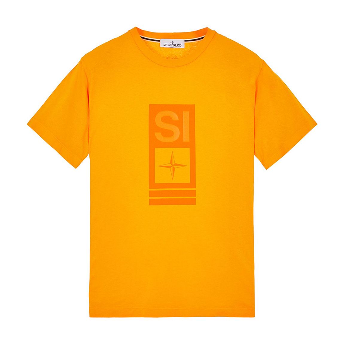 T-Shirt En Coton 'Abbreviation One' Orange main product photo