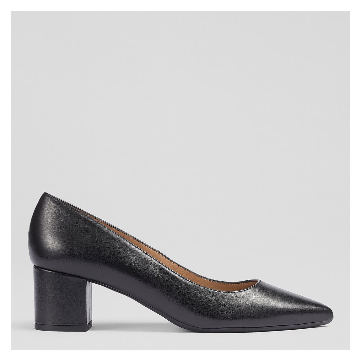 Talon Clara En Cuir Noir main product photo